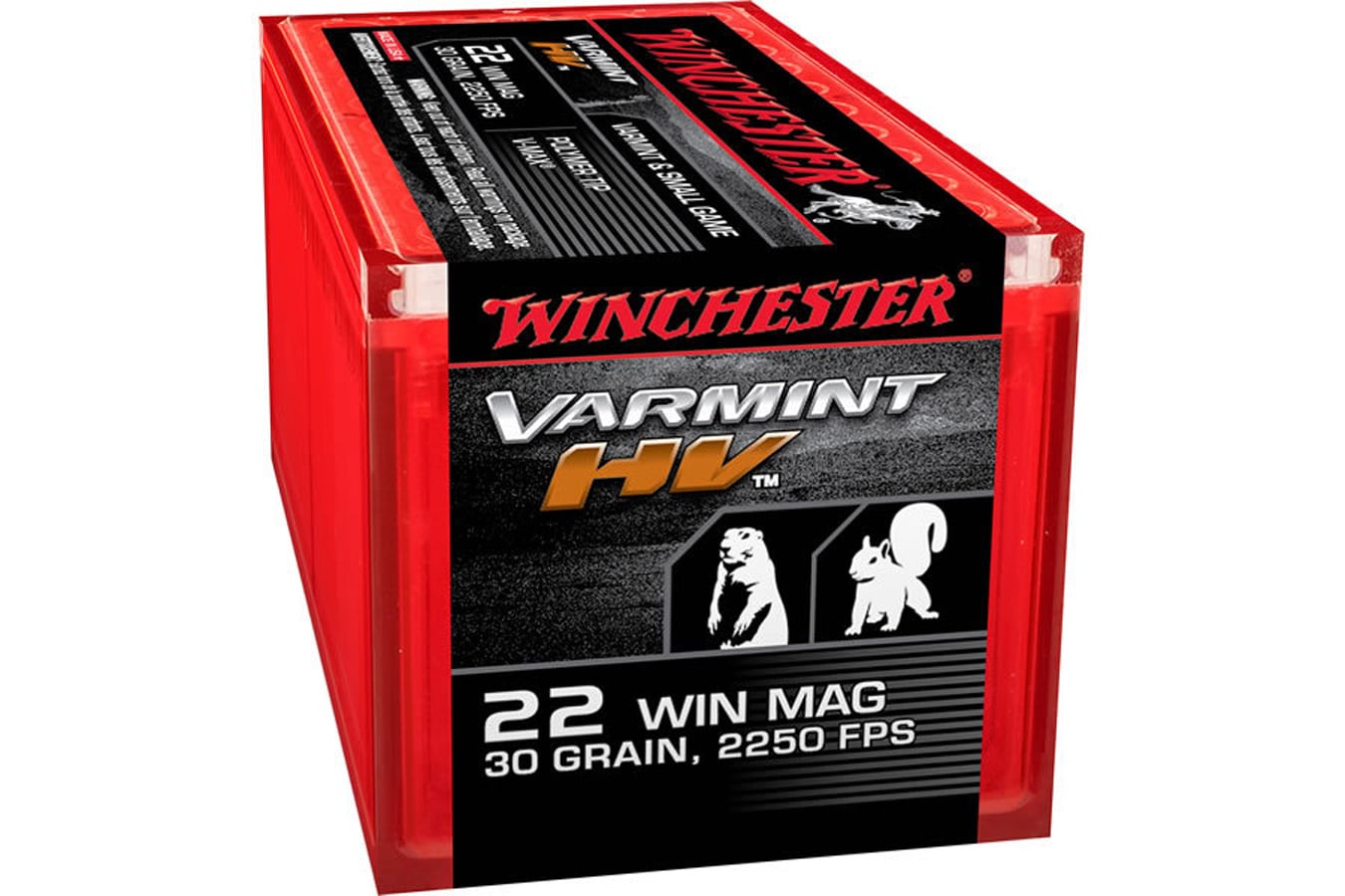 Winchester 22 WMR 30 gr Power Tip V-Max Varmint HV 50/Box
